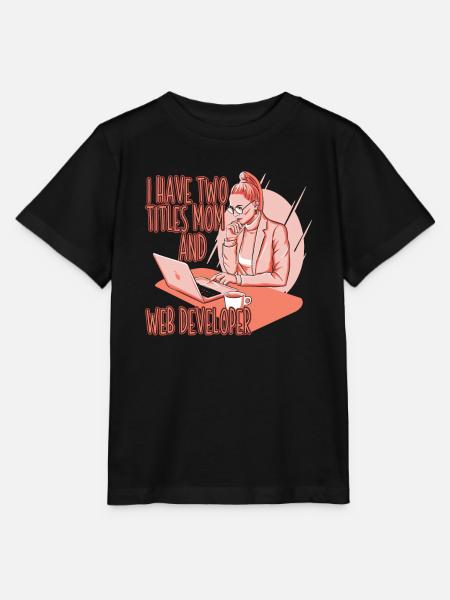 Web Entwickler Webdeveloper Web-Entwickler - Stanley/Stella Kinder T-Shirt MINI CREATOR - Schwarz