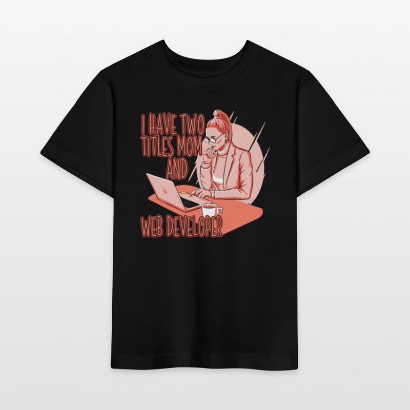 Web Developer Web Developer Web Developer Stanley/Stella MINI CREATOR Kids’ T-Shirt