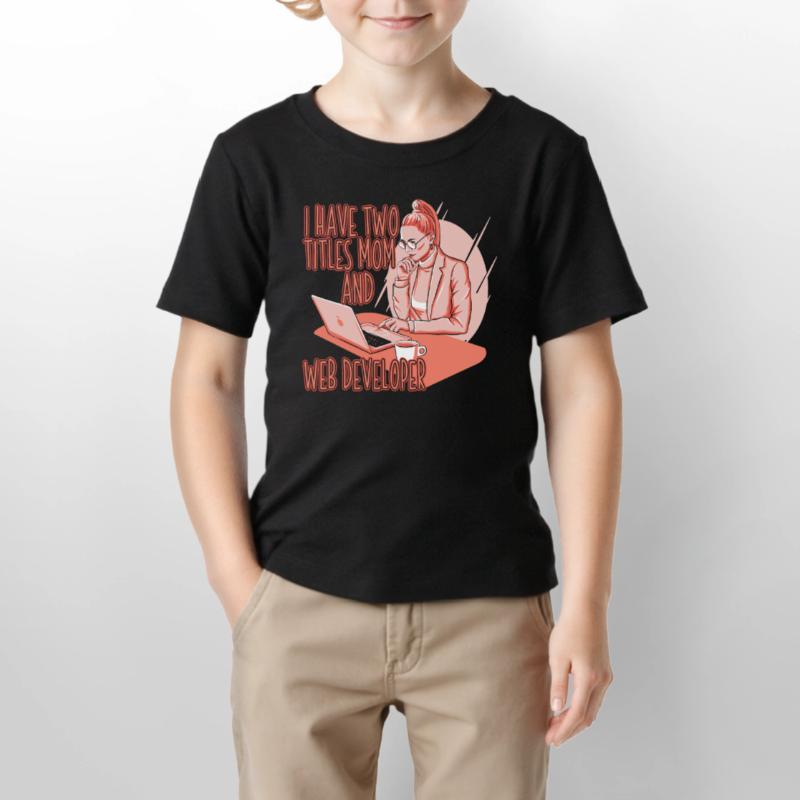 Web Developer Web Developer Web Developer Stanley/Stella MINI CREATOR Kids’ T-Shirt