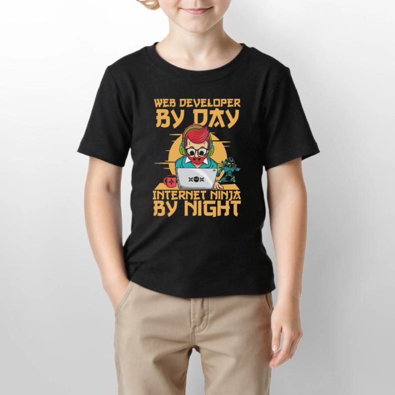 Web Developer Web Developer Web Developer Stanley/Stella MINI CREATOR Kids’ T-Shirt