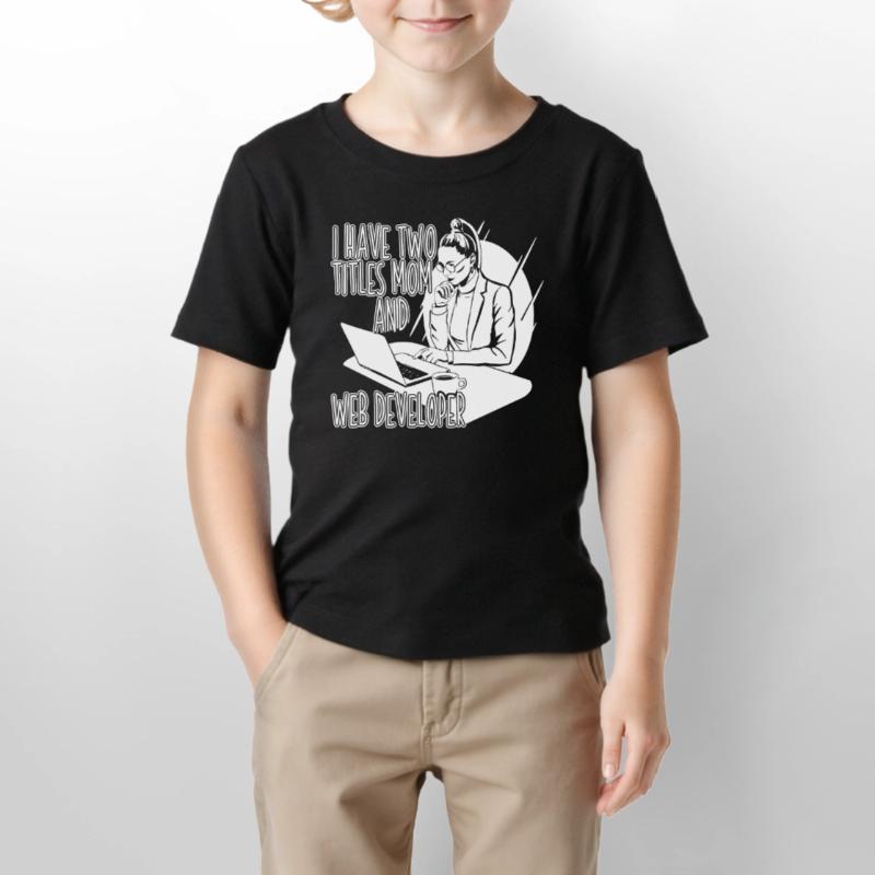 Web Developer Web Developer Web Developer Stanley/Stella MINI CREATOR Kids’ T-Shirt