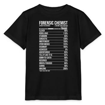 Forensic Chemist Daily Value - Stanley/Stella MINI CREATOR Kids’ T-Shirt - black - Front - Mikhail (115cm)
