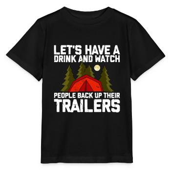 Regardons les gens sauvegarder leurs remorques 4 - T-shirt bio MINI CREATOR Stanley/Stella Enfant - noir - Devant - Mikhail (115cm)