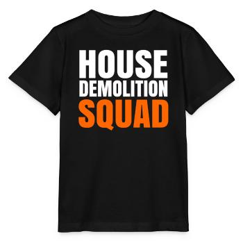 Haus Zerstörung Renovierung Geschenk - Stanley/Stella Kinder T-Shirt MINI CREATOR  - Schwarz - Vorne - Mikhail (115cm)