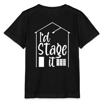 Home Staging I stage it Interior Stager - Stanley/Stella MINI CREATOR Kids’ T-Shirt - black - Front - Mikhail (115cm)