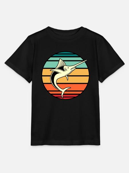 Schwertfisch - Stanley/Stella Kinder T-Shirt MINI CREATOR - Schwarz