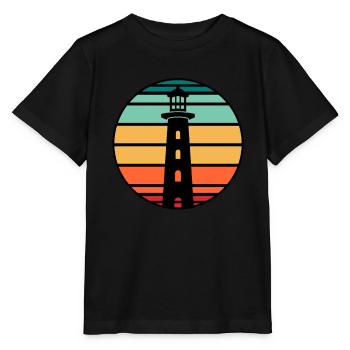 Leuchtturm - Stanley/Stella Kinder T-Shirt MINI CREATOR  - Schwarz - Vorne - Mikhail (115cm)