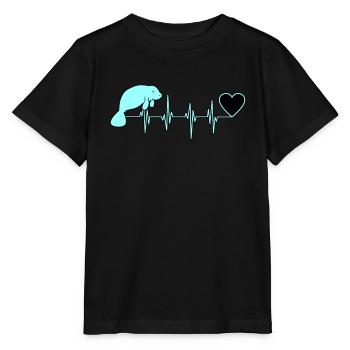 Manatee - Stanley/Stella MINI CREATOR Kids’ T-Shirt - black - Front - Mikhail (115cm)