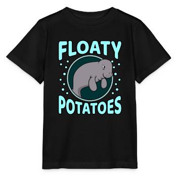 Seekuh - Stanley/Stella Kinder T-Shirt MINI CREATOR  - Schwarz - Vorne - Mikhail (115cm)