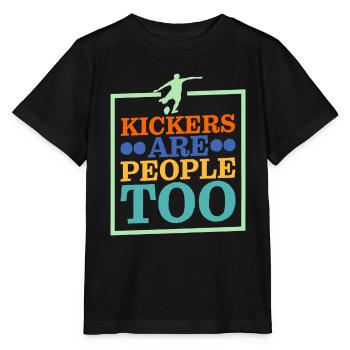Kickers Are People Too 19 - Stanley/Stella MINI CREATOR Kids’ T-Shirt - black - Front - Mikhail (115cm)