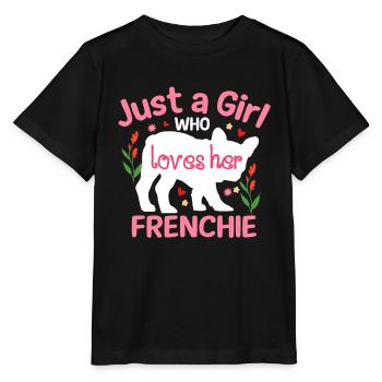 Nur Ein Mädchen, Das Ihre Französische - Stanley/Stella Kinder T-Shirt MINI CREATOR  - Schwarz - Vorne - Mikhail (115cm)