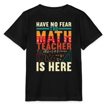 Mathe Mathelehrer - Stanley/Stella Kinder T-Shirt MINI CREATOR  - Schwarz - Vorne - Mikhail (115cm)