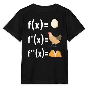 Mathe Mathelehrer - Stanley/Stella Kinder T-Shirt MINI CREATOR  - Schwarz - Vorne - Mikhail (115cm)