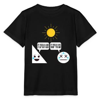 Mathe Mathelehrer - Stanley/Stella Kinder T-Shirt MINI CREATOR  - Schwarz - Vorne - Mikhail (115cm)