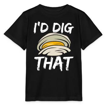 Clamming Rake Idig that Clam Clam DiggerClamming R - Stanley/Stella MINI CREATOR Kids’ T-Shirt - black - Front - Mikhail (115cm)
