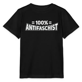 Punk Rock Anti-racism, against racism - Stanley/Stella MINI CREATOR Kids’ T-Shirt - black - Front - Mikhail (115cm)