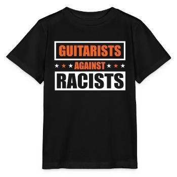Bassistes contre racistes Bassistes contre droite - T-shirt bio MINI CREATOR Stanley/Stella Enfant - noir - Devant - Mikhail (115cm)