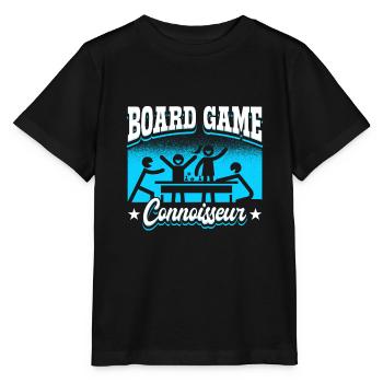 Jeu de société Connaisseur Passionné de jeux de nuit Plateau - T-shirt bio MINI CREATOR Stanley/Stella Enfant - noir - Devant - Mikhail (115cm)