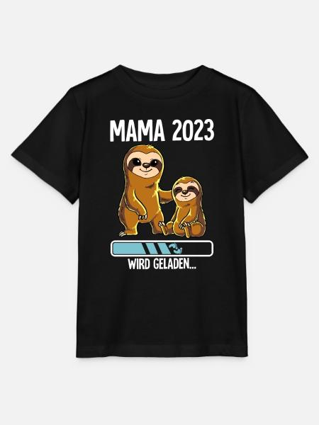 Werdende Mama 2023 - Stanley/Stella Kinder T-Shirt MINI CREATOR - Schwarz