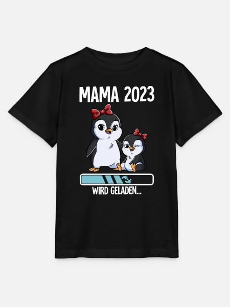Werdende Mama 2023 - Stanley/Stella Kinder T-Shirt MINI CREATOR - Schwarz