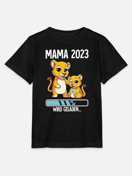 Werdende Mama 2023 - Stanley/Stella Kinder T-Shirt MINI CREATOR - Schwarz