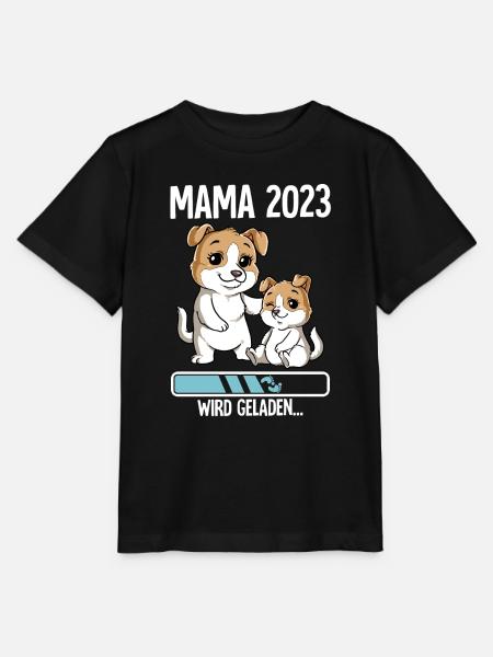 Werdende Mama 2023 - Stanley/Stella Kinder T-Shirt MINI CREATOR - Schwarz