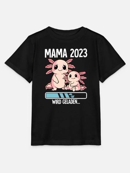 Werdende Mama 2023 - Stanley/Stella Kinder T-Shirt MINI CREATOR - Schwarz