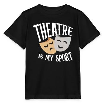 Theatre Sport Hobby Profession - Stanley/Stella MINI CREATOR Kids’ T-Shirt - black - Front - Mikhail (115cm)