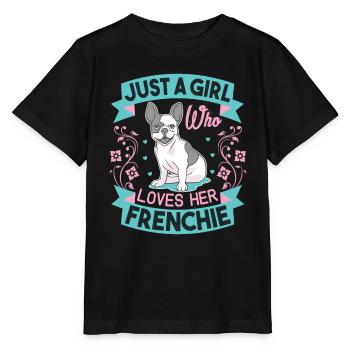 Nur Ein Mädchen, Das Ihre Französische - Stanley/Stella Kinder T-Shirt MINI CREATOR  - Schwarz - Vorne - Mikhail (115cm)