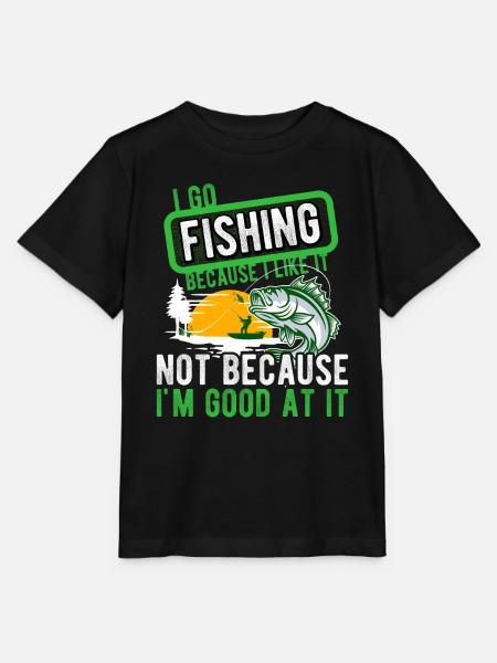 Angler Hobbyangler Fischer - Stanley/Stella Kinder T-Shirt MINI CREATOR - Schwarz