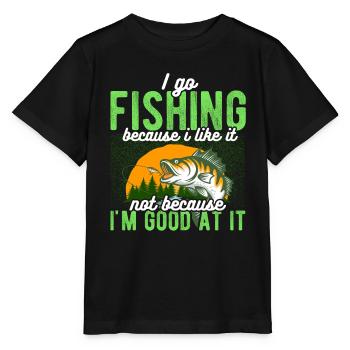 Angler Hobby Angler Fischer - T-shirt bio MINI CREATOR Stanley/Stella Enfant - noir - Devant - Mikhail (115cm)