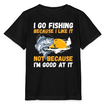 Angler Hobby Angler Fischer - T-shirt bio MINI CREATOR Stanley/Stella Enfant - noir - Devant - Mikhail (115cm)