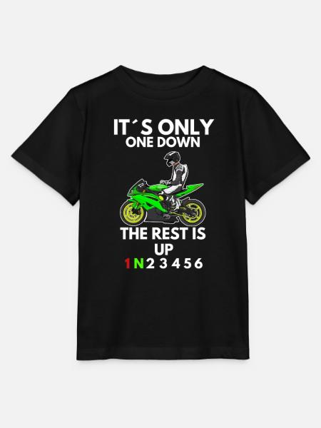 Motorcycle Lifestyle / Motorcycle / Motorcycle biker - Stanley/Stella MINI CREATOR Kids’ T-Shirt - black