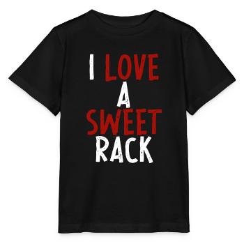 J’aime un support sucré 4 - T-shirt bio MINI CREATOR Stanley/Stella Enfant - noir - Devant - Mikhail (115cm)