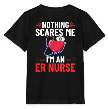 Premiers soins d'infirmière d'urgence de salle d'urgence - T-shirt bio MINI CREATOR Stanley/Stella Enfant - noir - Devant - Mikhail (115cm)