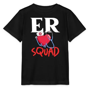 Premiers soins d'infirmière d'urgence de salle d'urgence - T-shirt bio MINI CREATOR Stanley/Stella Enfant - noir - Devant - Mikhail (115cm)