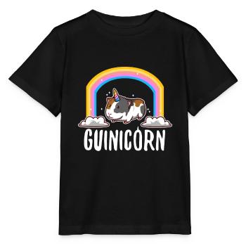 Guinicorn - Stanley/Stella MINI CREATOR Kids’ T-Shirt - black - Front - Mikhail (115cm)