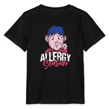 Cadeau de chemise de saison des allergies - T-shirt bio MINI CREATOR Stanley/Stella Enfant - noir - Devant - Mikhail (115cm)