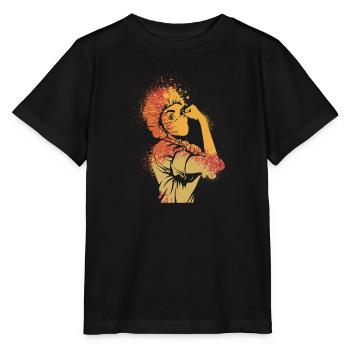 Infirmier - T-shirt bio MINI CREATOR Stanley/Stella Enfant - noir - Devant - Mikhail (115cm)