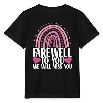 Farewell gift from colleague Jobwechsel - Stanley/Stella MINI CREATOR Kids’ T-Shirt - black - Front - Mikhail (115cm)