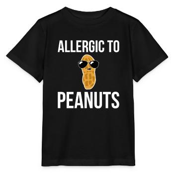 Chemise allergique aux cacahuètes - T-shirt bio MINI CREATOR Stanley/Stella Enfant - noir - Devant - Mikhail (115cm)