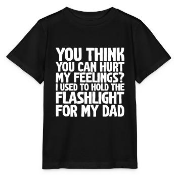 Tu penses que tu peux blesser mes sentiments - T-shirt bio MINI CREATOR Stanley/Stella Enfant - noir - Devant - Mikhail (115cm)