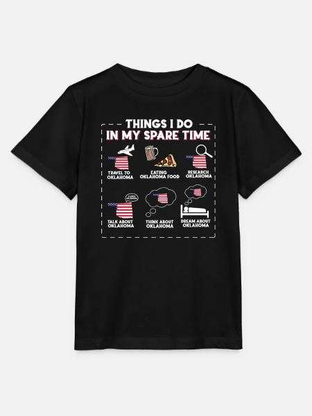 Oklahoma - Stanley/Stella Kinder T-Shirt MINI CREATOR  - Schwarz