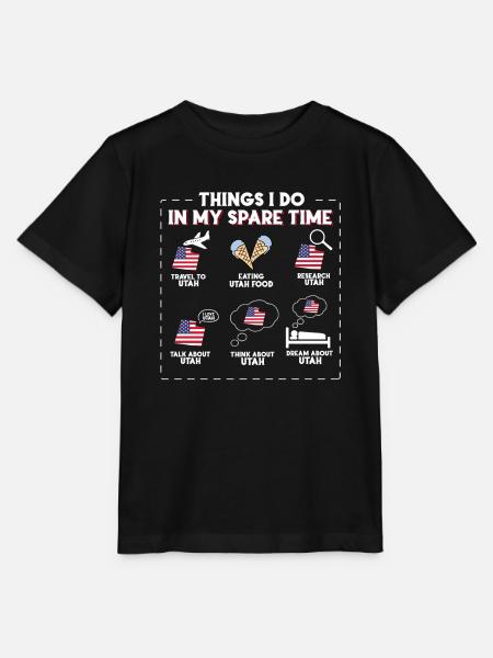 Utah - Stanley/Stella Kinder T-Shirt MINI CREATOR  - Schwarz