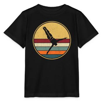 Plongeurs plongeurs - T-shirt bio MINI CREATOR Stanley/Stella Enfant - noir - Devant - Mikhail (115cm)