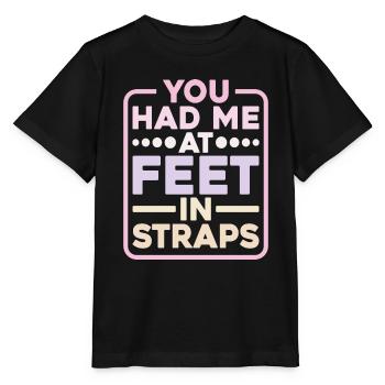 Tu m’avais aux pieds dans les sangles 9 - T-shirt bio MINI CREATOR Stanley/Stella Enfant - noir - Devant - Mikhail (115cm)