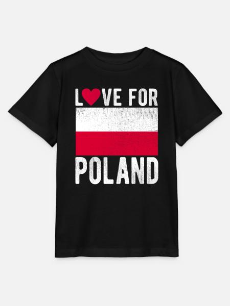 Polen Fahne - Stanley/Stella Kinder T-Shirt MINI CREATOR - Schwarz