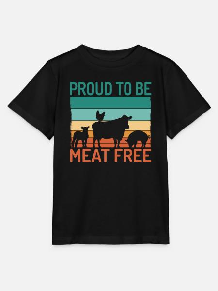 Veggie Lover Veganes Geschenk - Stanley/Stella Kinder T-Shirt MINI CREATOR - Schwarz