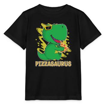 Dinosaure Dinosaure adulte - T-shirt bio MINI CREATOR Stanley/Stella Enfant - noir - Devant - Mikhail (115cm)
