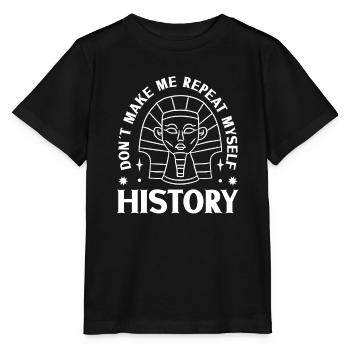 History historian History - Stanley/Stella MINI CREATOR Kids’ T-Shirt - black - Front - Mikhail (115cm)